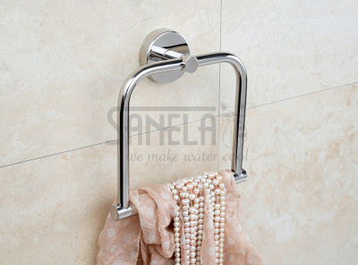 Нержавеющий полотенцедержатель SLZD 06 арт: 62060 Sanela Чехия (фото, схема)