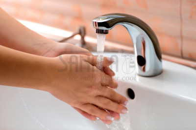 Сенсорный кран SLU 01NB арт: 23019 Sanela Чехия (фото, схема)