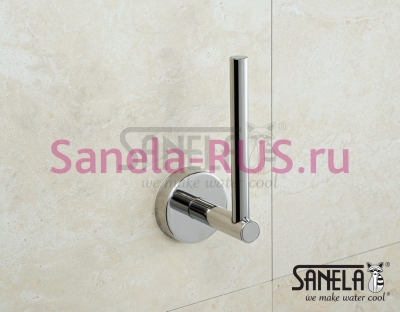 Нержавеющий держатель туалетной бумаги SLZD 23 арт: 62230 Sanela Чехия (фото, схема)