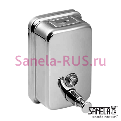 Нержавеющий дозатор жидкого мыла 0,5л SLZN 07 арт: 95070 Sanela Чехия (фото, схема) Нержавеющий дозатор жидкого мыла 0,5л SLZN 07 арт: 95070 Sanela Чехия (фото, схема)