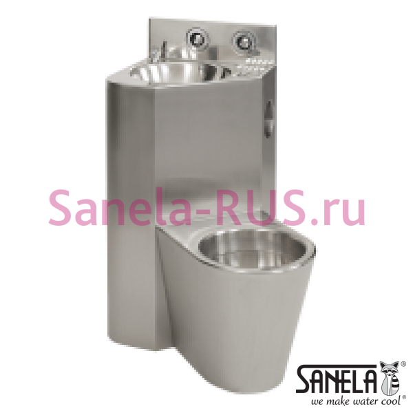 Угловой унитаз направо с умывальником SLWN 18P Угловой унитаз направо с умывальником SLWN 18P