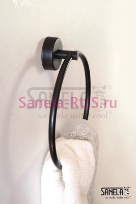 Нержавеющий полотенцедержатель SLZD 05N арт: 62051 Sanela Чехия (фото, схема)