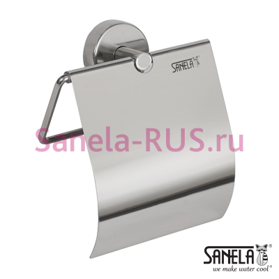 Нержавеющий держатель туалетной бумаги SLZN 09 арт: 95090 Sanela Чехия (фото, схема) Нержавеющий держатель туалетной бумаги SLZN 09 арт: 95090 Sanela Чехия (фото, схема)