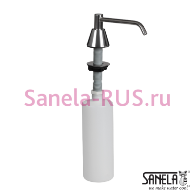 Встраиваемый дозатор жидкого мыла емкость 0,6л SLZN 17 арт: 95170 Sanela Чехия (фото, схема) Встраиваемый дозатор жидкого мыла емкость 0,6л SLZN 17 арт: 95170 Sanela Чехия (фото, схема)