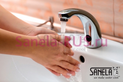 Сенсорный кран SLU 02BT арт: 13023 Sanela Чехия (фото, схема)