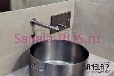 Настенный бесконтактный кран SLU 39 арт: 03390 Sanela Чехия (фото, схема) Настенный бесконтактный кран SLU 39 арт: 03390 Sanela Чехия (фото, схема)