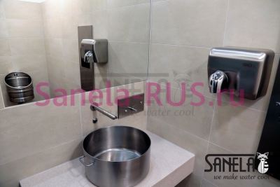 Настенный бесконтактный кран SLU 39X арт: 03391 Sanela Чехия (фото, схема) Настенный бесконтактный кран SLU 39X арт: 03391 Sanela Чехия (фото, схема)