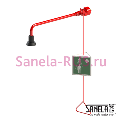 Аварийный душ SLSN 24 арт: 92240 Sanela Чехия (фото, схема) Аварийный душ SLSN 24 арт: 92240 Sanela Чехия (фото, схема)