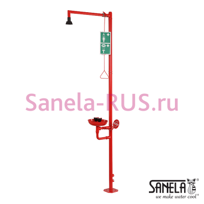 Душевая стойка с глазным душем SLSN 23 арт: 92230 Sanela Чехия (фото, схема) Душевая стойка с глазным душем SLSN 23 арт: 92230 Sanela Чехия (фото, схема)