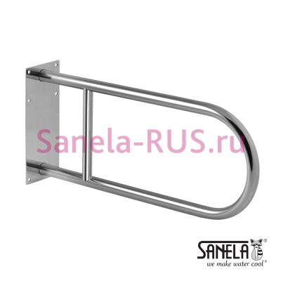 Нержавеющий прочный поручень SLZM 03X арт: 49034 Sanela Чехия (фото, схема)