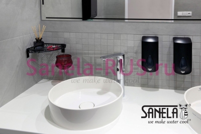 Нержавеющая угловая полка SLZD 25N арт: 62251 Sanela Чехия (фото, схема)